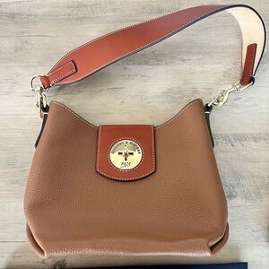 Dooney & Bourke Brown Leather Shoulder Bag